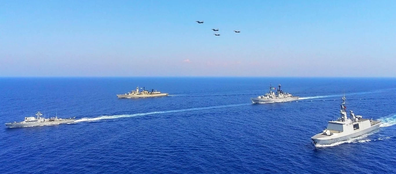 Παγιώνεται η συνεργασία Ελλάδας-Γαλλίας-Κύπρου-Ιταλίας στην Αν. Μεσόγειο:«Ευνομία 21» στον ορίζοντα